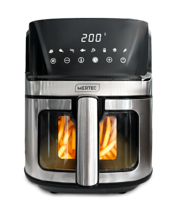 Freidora-Mertec-Silver-Con-Ventana