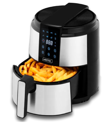 Freidora-de-aire-5-Litros-Bandeja-con-papas