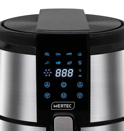 Freidora-de-aire-5-Litros-Plateada-Panel-Digital