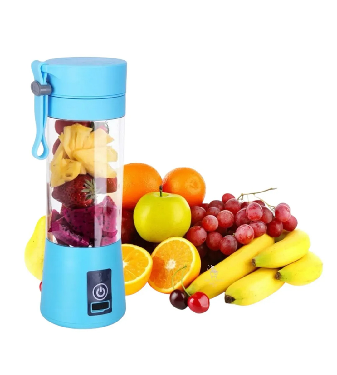 Licuadora Portátil Azul Recargable YC02 380ML AZ - Imagen 4