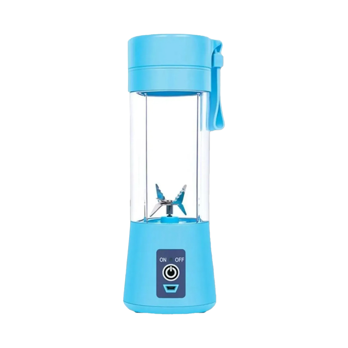 Licuadora Portátil Azul Recargable YC02 380ML AZ - Imagen 2